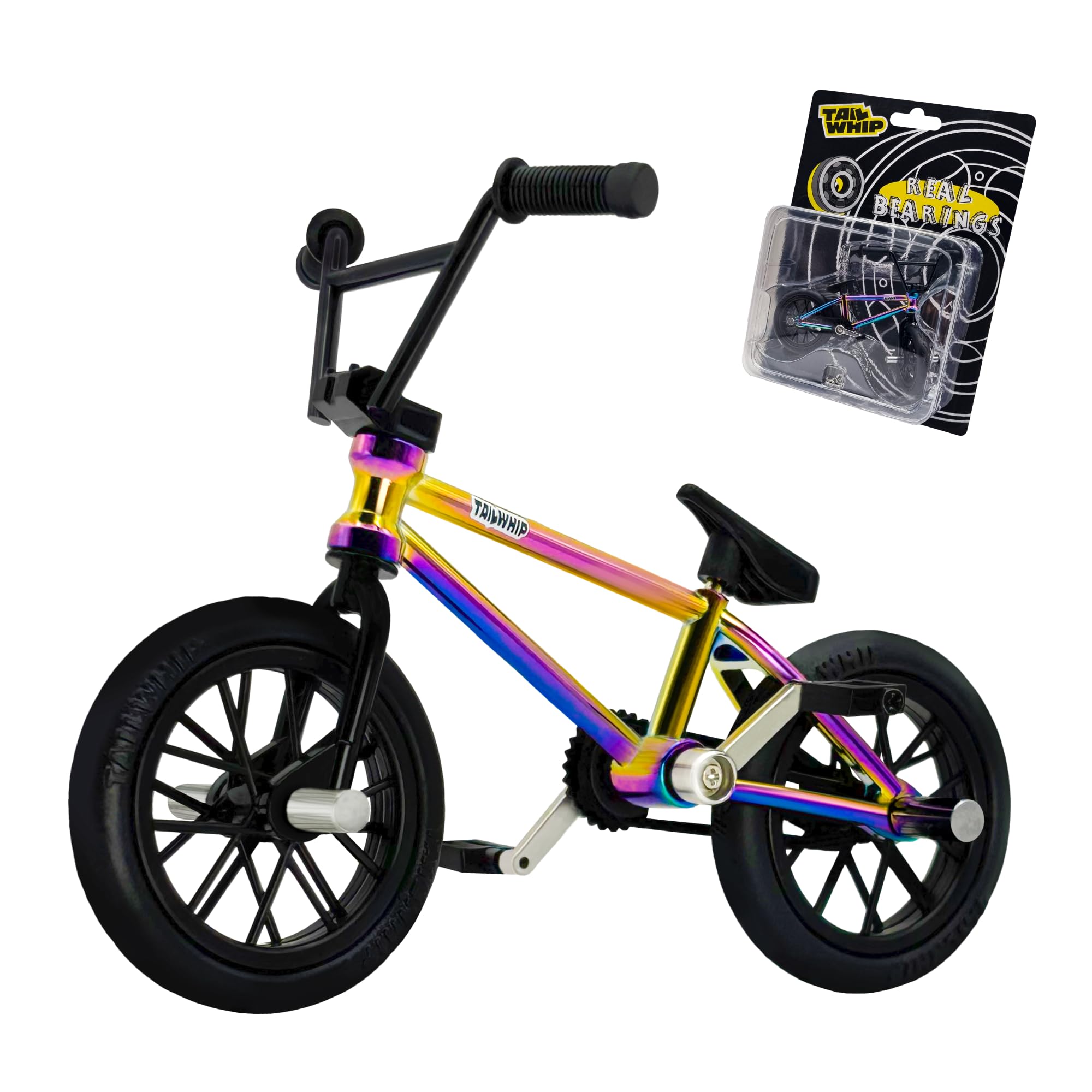 Amazon | TAILWHIP Finger BMX、本物のメタルベアリング付きミニバイク